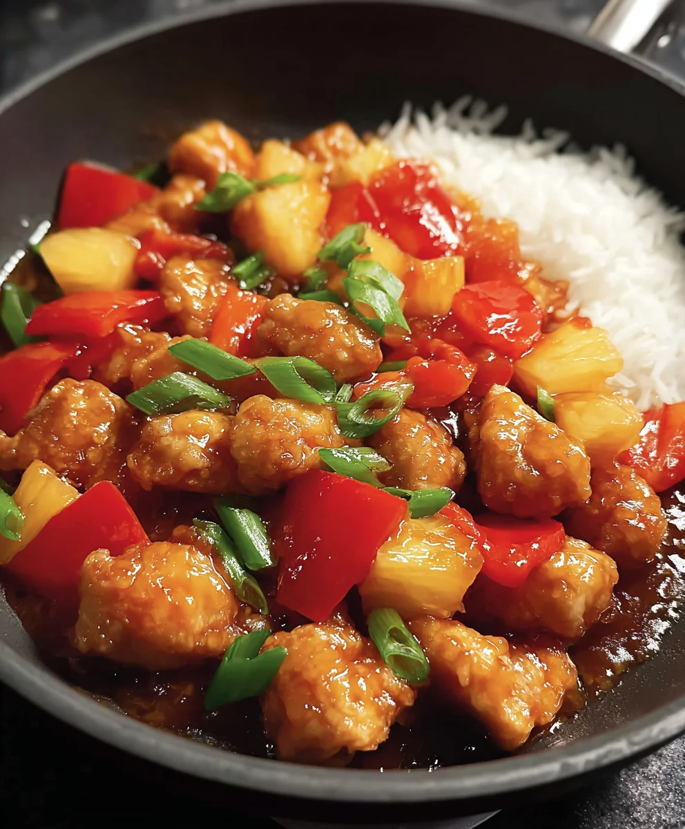 Easy Sweet Sour Chicken Recipe - Flavorful & Quick