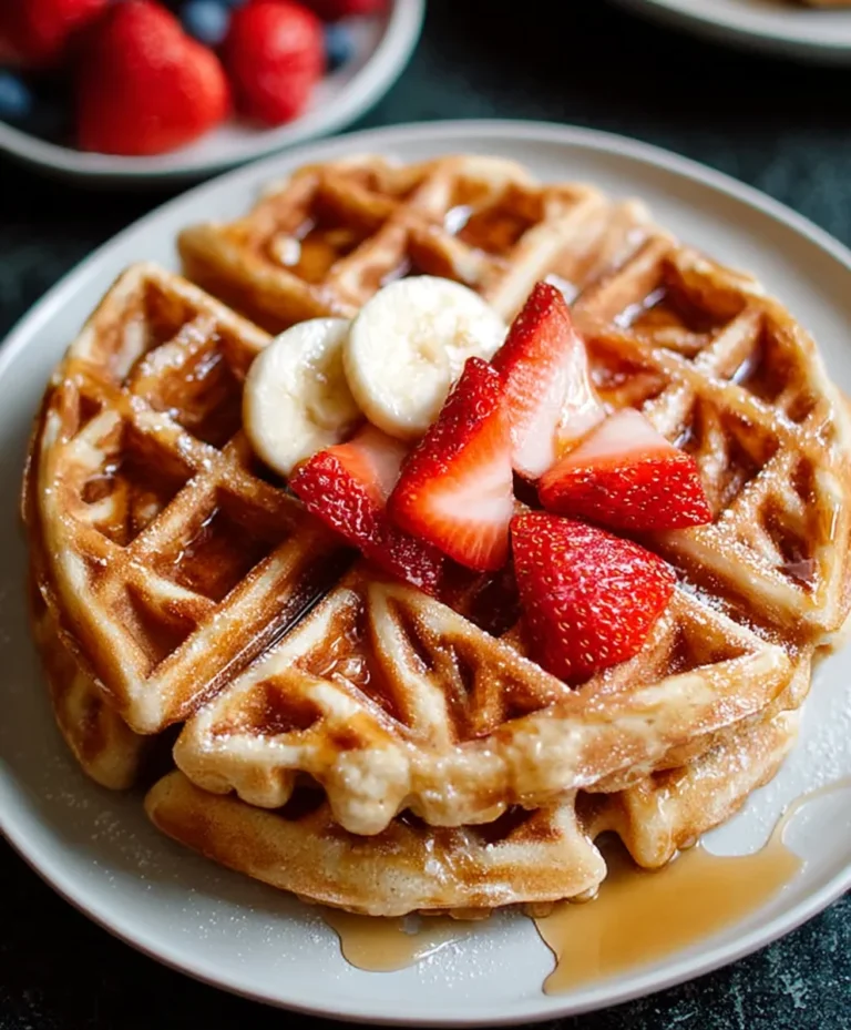 High Protein Waffles-Delicious & Healthy Breakfast