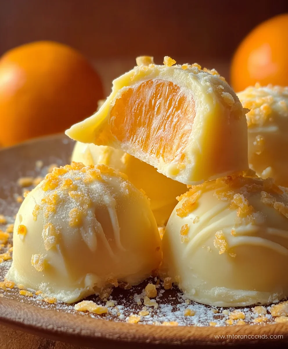 White Chocolate Orange - Deliciously Easy Recipe