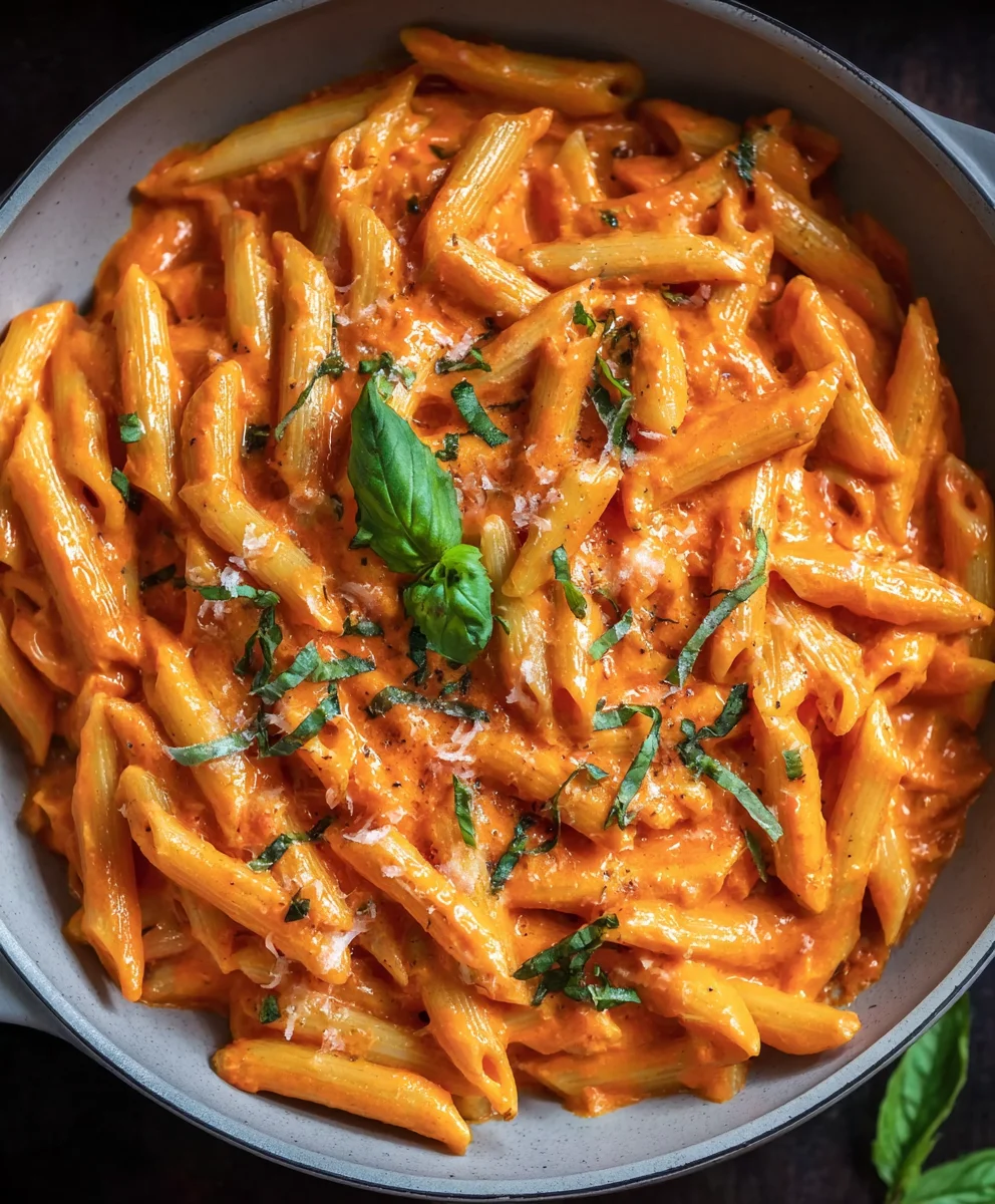 Healthy Penne Alla Vodka Extract-Non Non-Alcoholic Alternative Easy Recipe