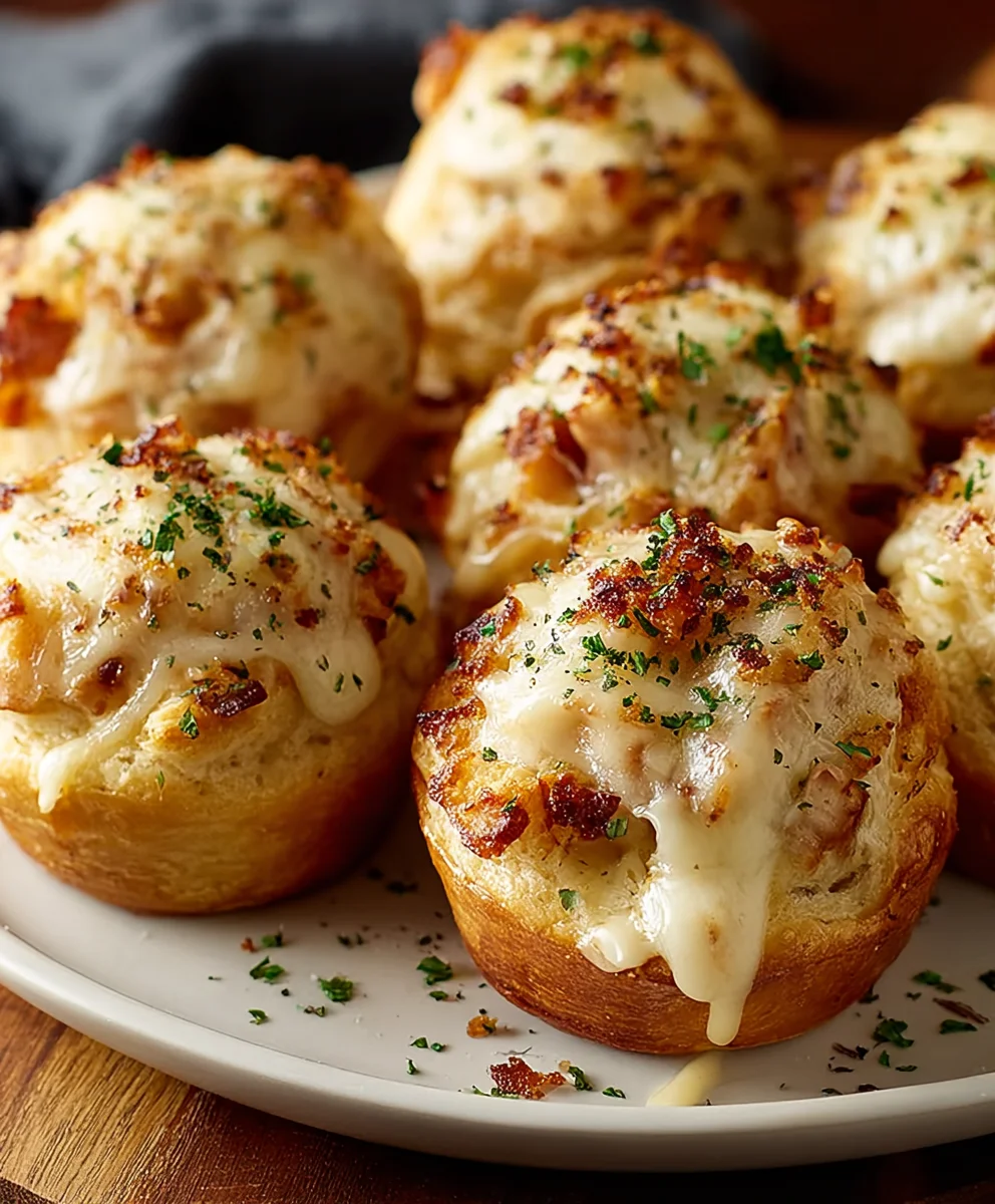 Chicken Alfredo Crazy Puffs - Little Caesars Copycat