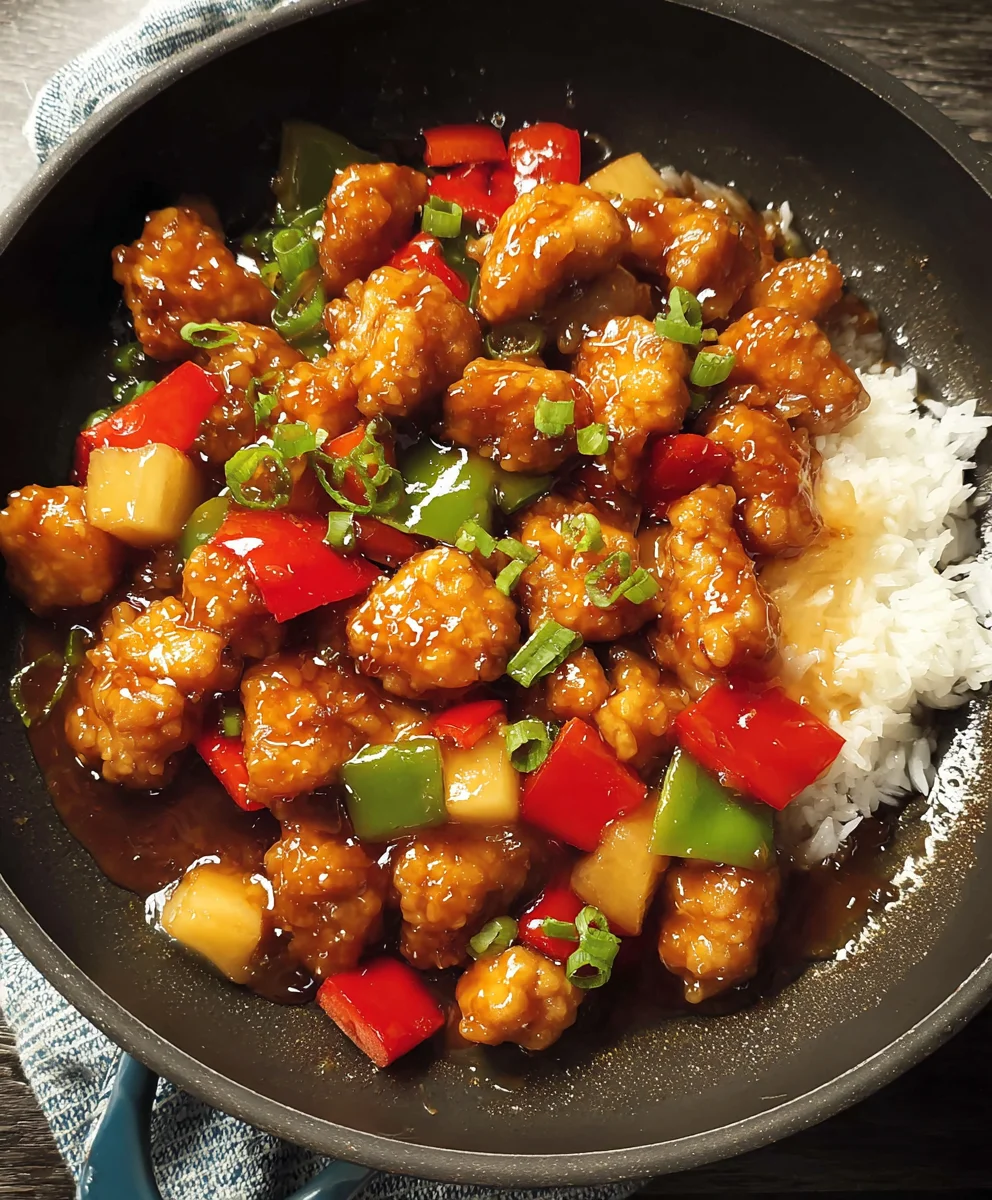 Easy Sweet Sour Chicken Recipe - Flavorful & Quick