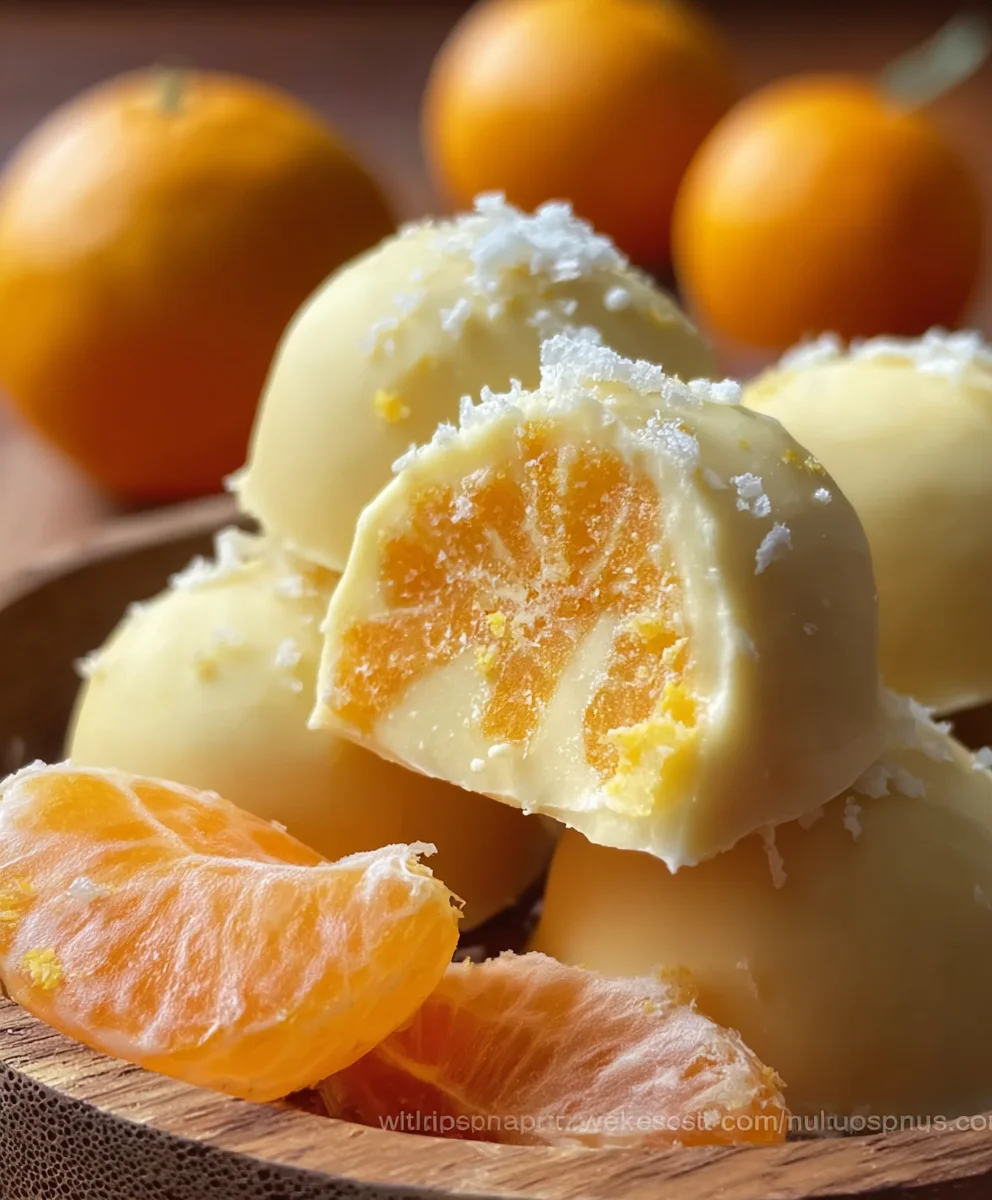 White Chocolate Orange - Deliciously Easy Recipe