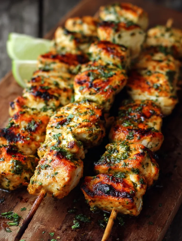 Easy Chicken Skewers for Delicious Dinners
