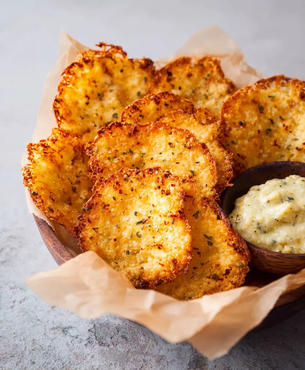 Crispy Cottage Cheese Chips- Healthy Snack Recipe