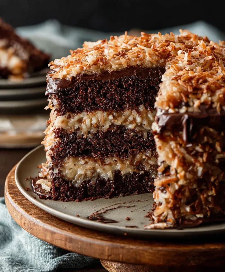 Authentic German Chocolate Cake Recipe-Rich & Decadent