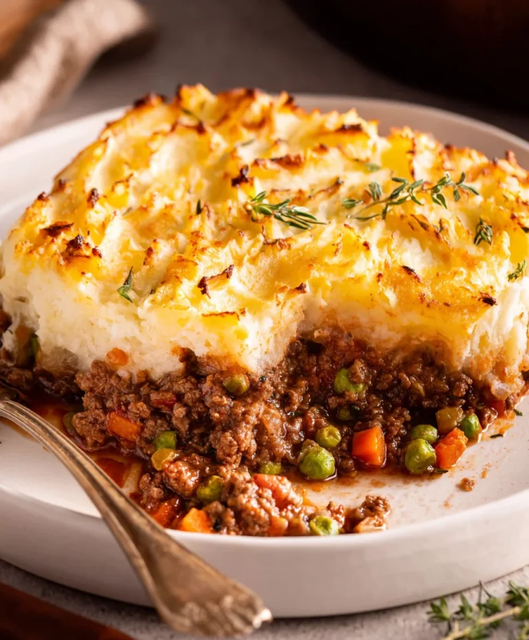 Classic Beef Shepherd’s Pie- Easy Homemade Recipe
