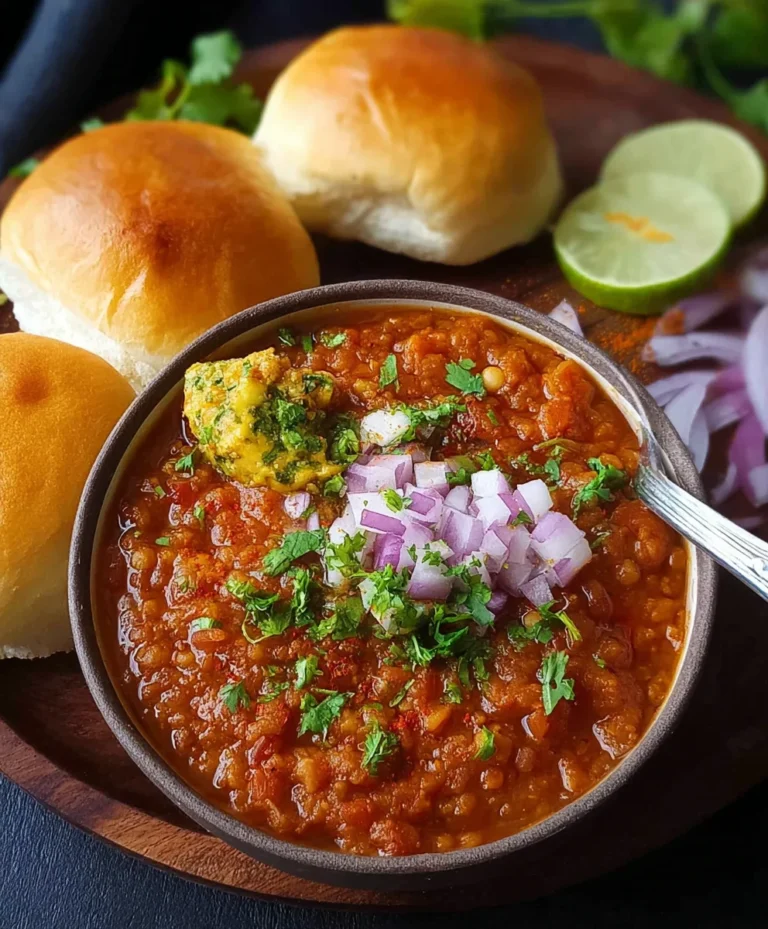 Easy Pav Bhaji Recipe – Flavorful Indian Street Food