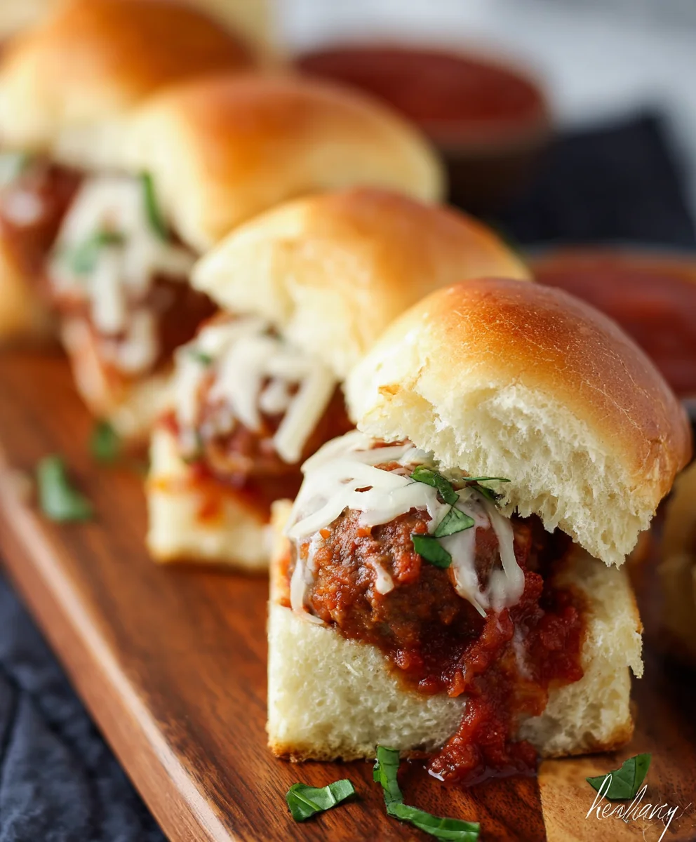 Easy Beef Meatball Sliders - Crowd Favorite Recipe