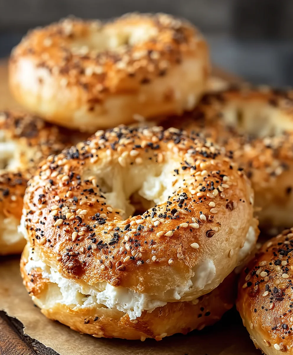 Greek Yogurt Bagels-High Protein Twist
