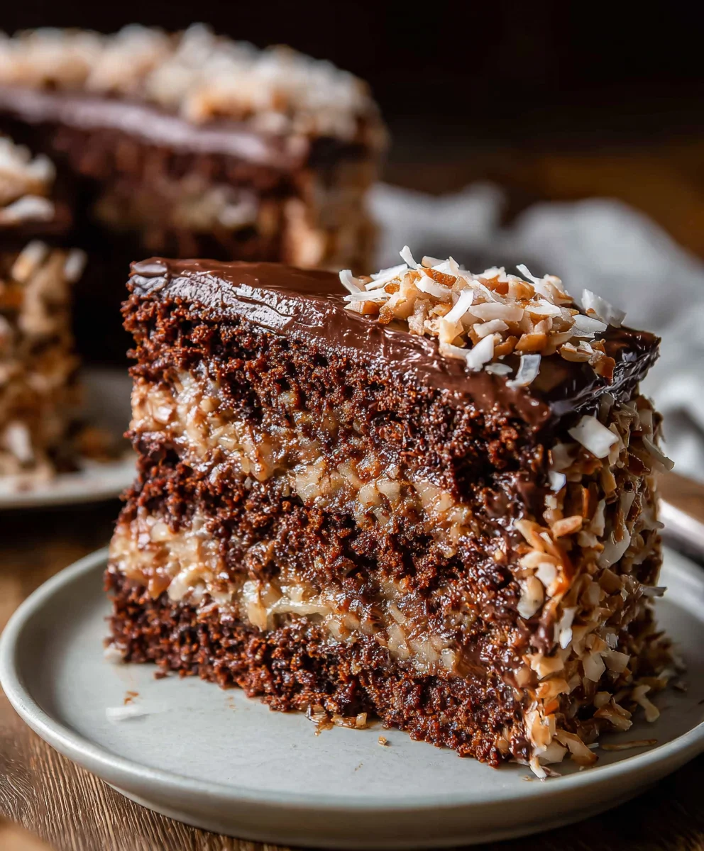 Authentic German Chocolate Cake Recipe-Rich & Decadent