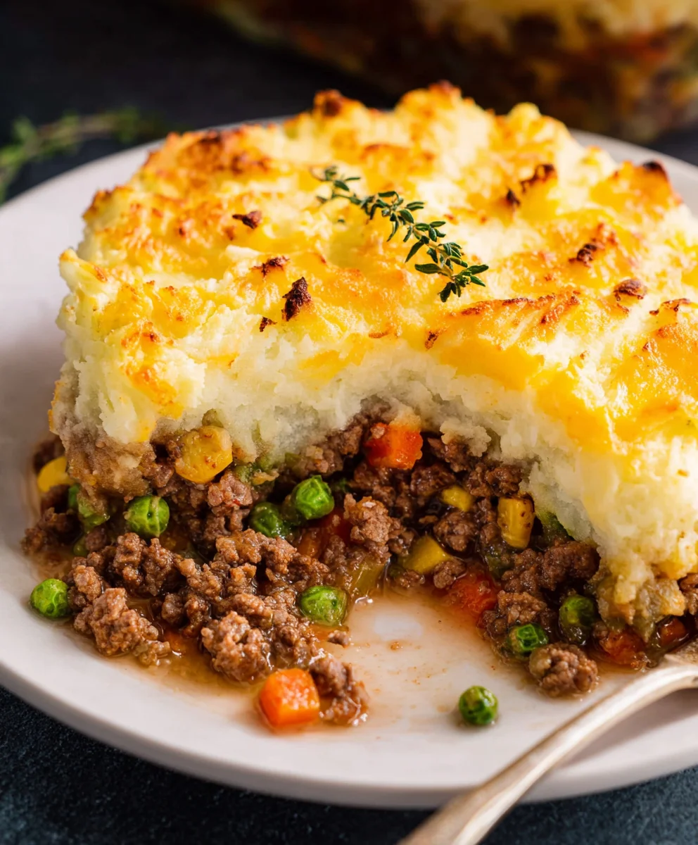 Classic Beef Shepherd's Pie- Easy Homemade Recipe