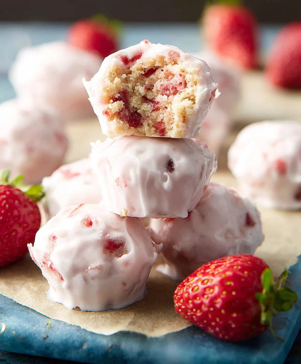 Easy Strawberry Yogurt Bites - Quick & Delicious Treat