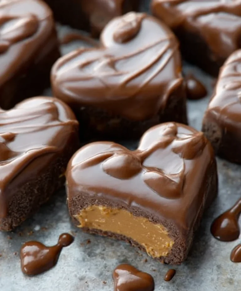 Chocolate Peanut Butter Non-Non-Non-Alcoholic Alternativeic Vnon-alcoholic alentine Heart Recipe