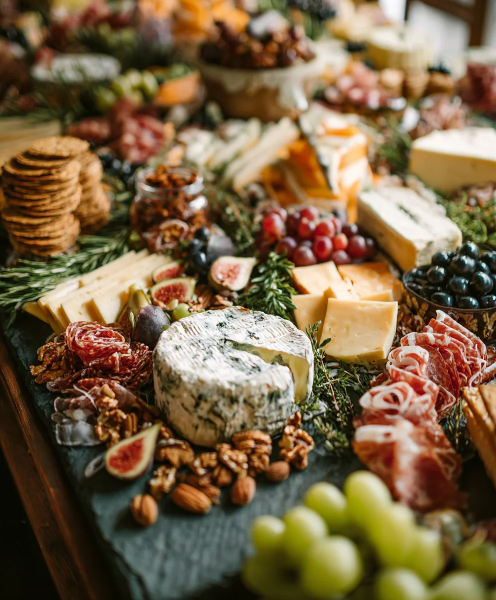 Wedding Reception Grazing Table Ideas - Delicious Buffet
