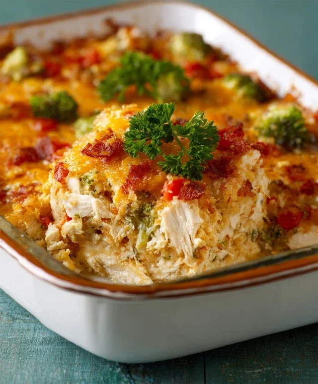 Easy Low Carb Chicken Casserole