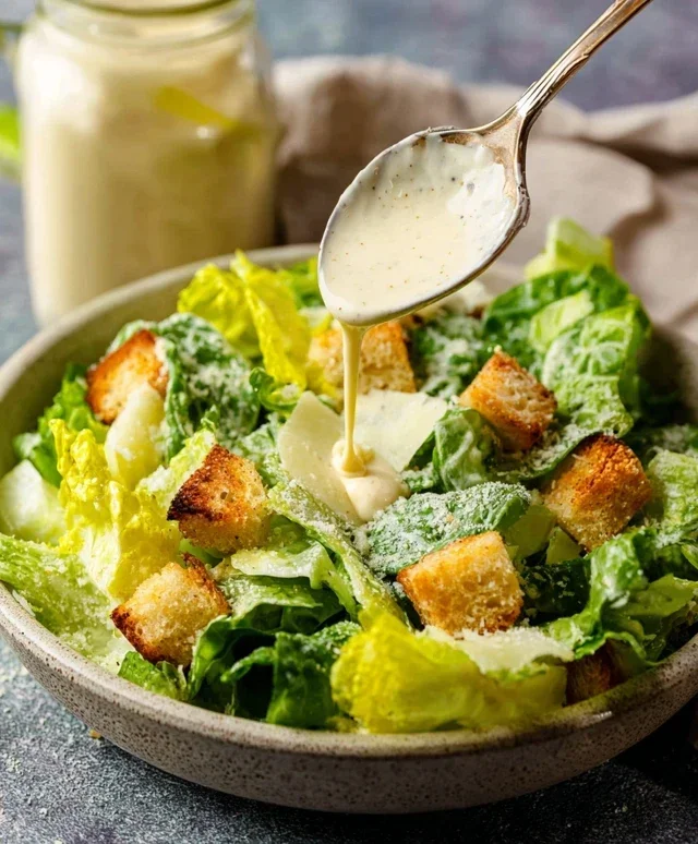 Homemade Caesar Salad Dressing