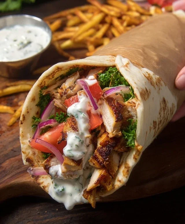 Chicken Shawarma Wrap