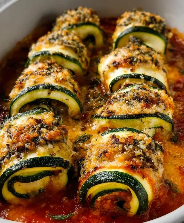 Vegan Zucchini Rollatini