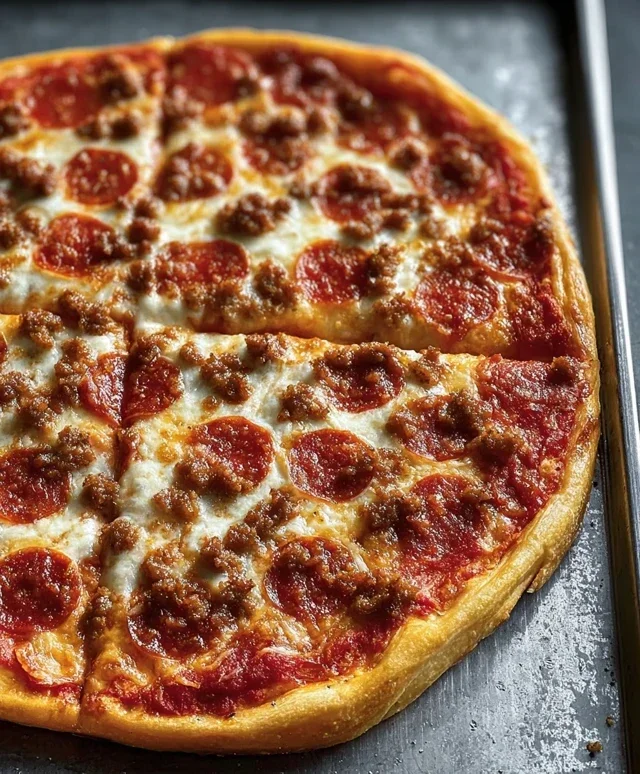 The Ultimate School Pizza