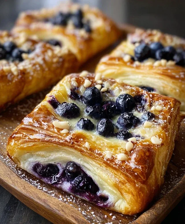 Blueberry Cheese Danish