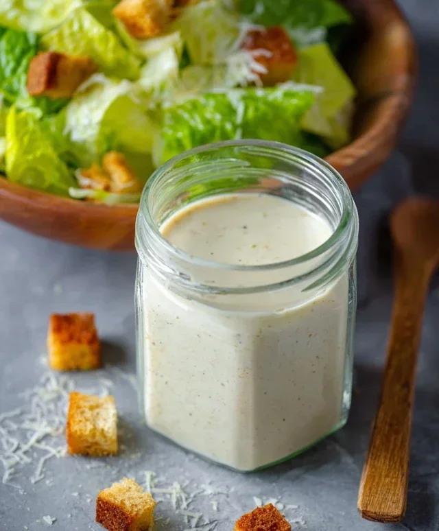 Homemade Caesar Salad Dressing
