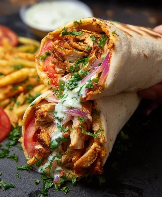 Chicken Shawarma Wrap