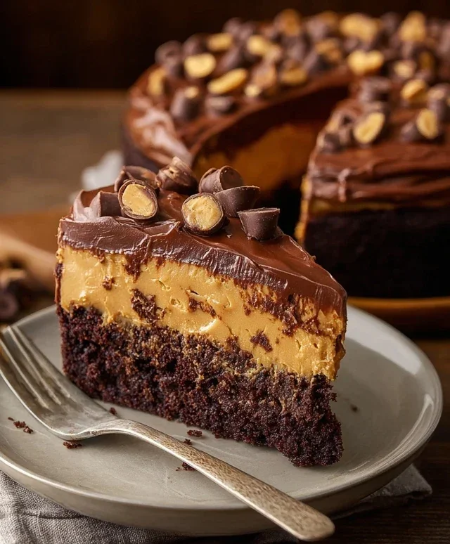 Chocolate Peanut Butter Cake