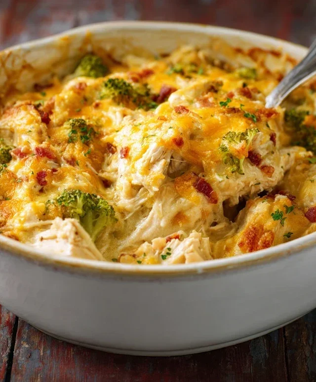 Easy Low Carb Chicken Casserole