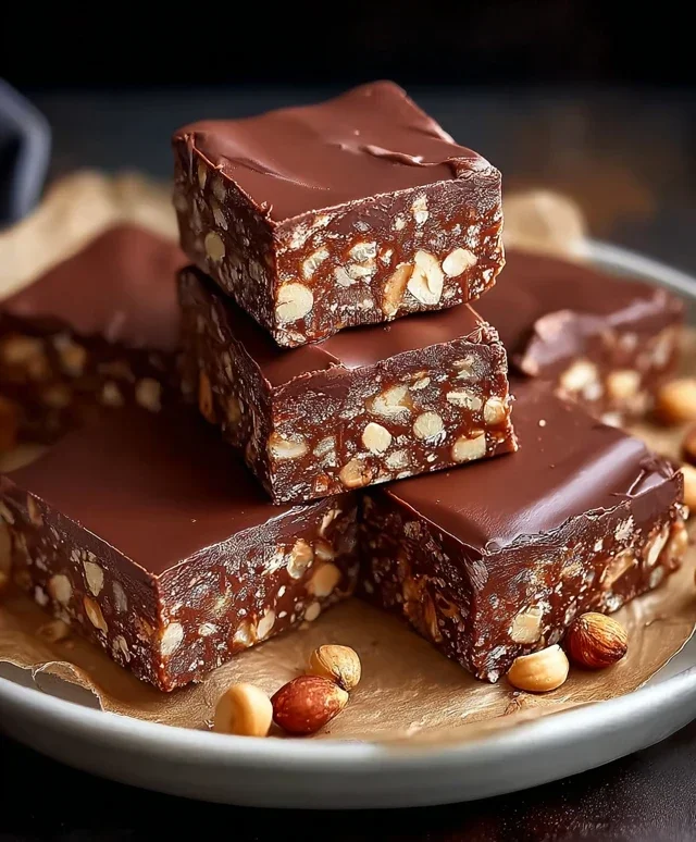 No-Bake Chocolate Biscuit Bars
