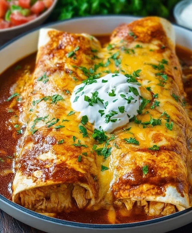 Delicious Chicken Enchiladas