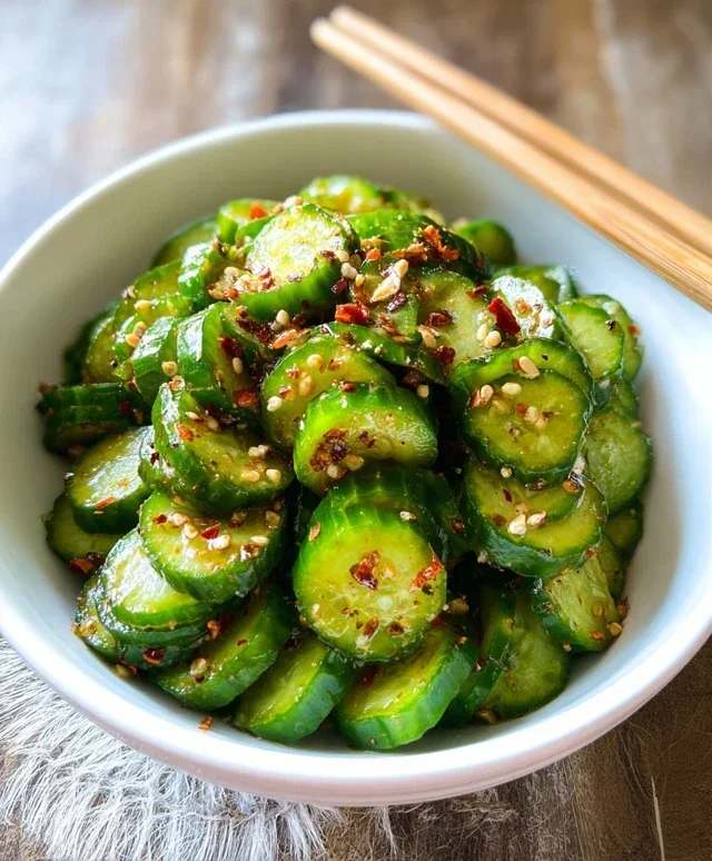 Spicy Asian Cucumber Salad
