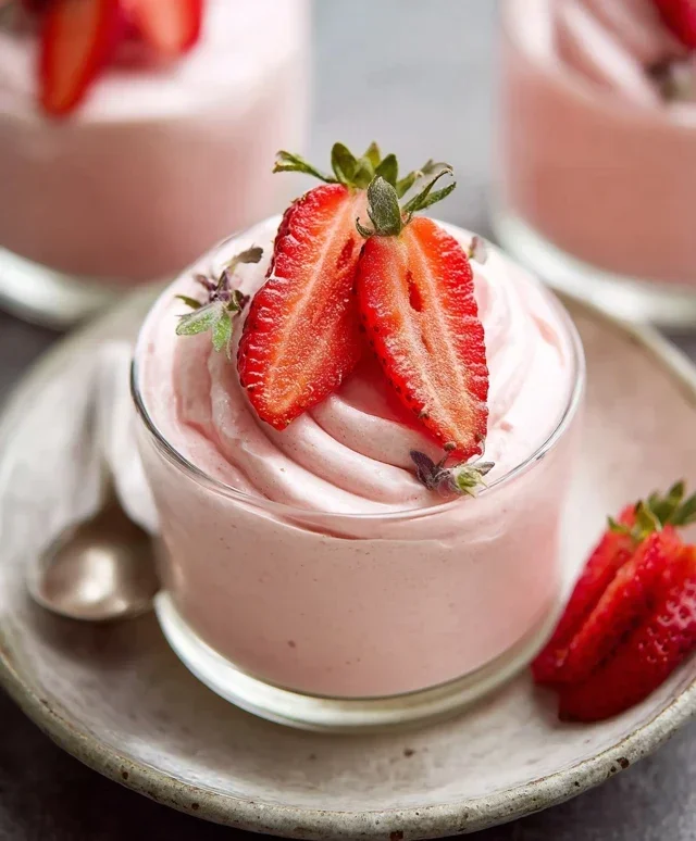 Strawberry Mousse
