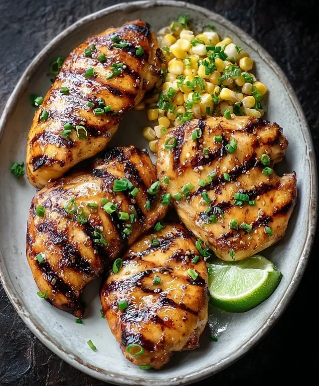Grilled Hot Honey Chicken