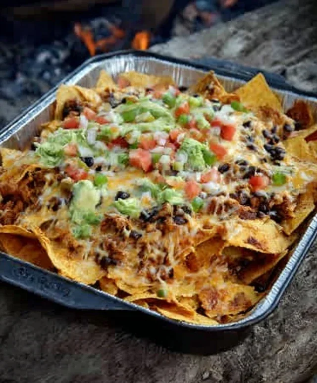 Campfire Grilled Nachos
