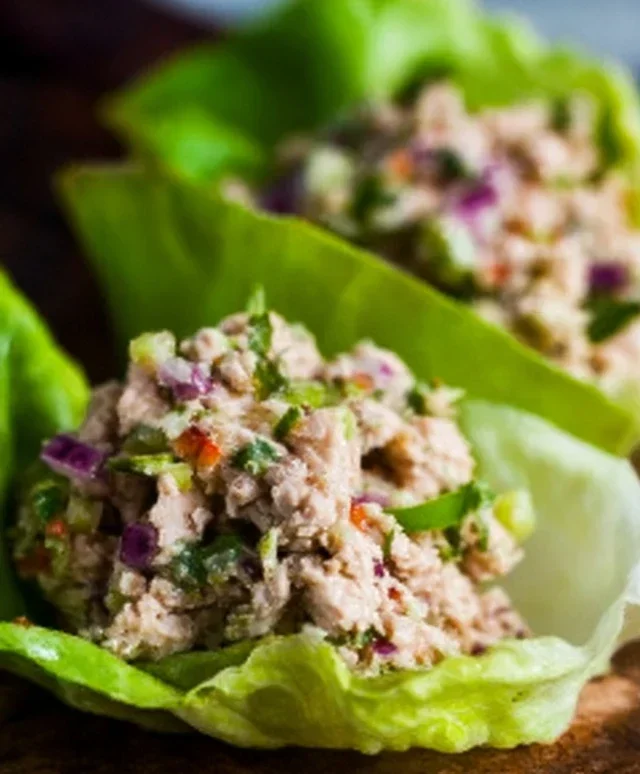 Tuna Lettuce Wraps