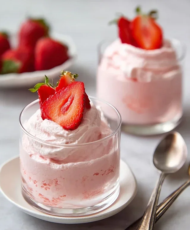 Strawberry Mousse