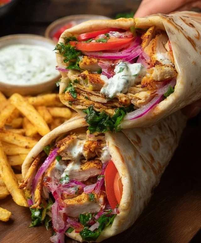 Chicken Shawarma Wrap