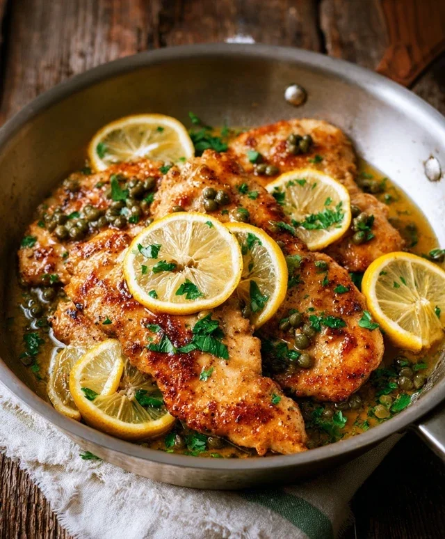 Lemon Chicken Piccata