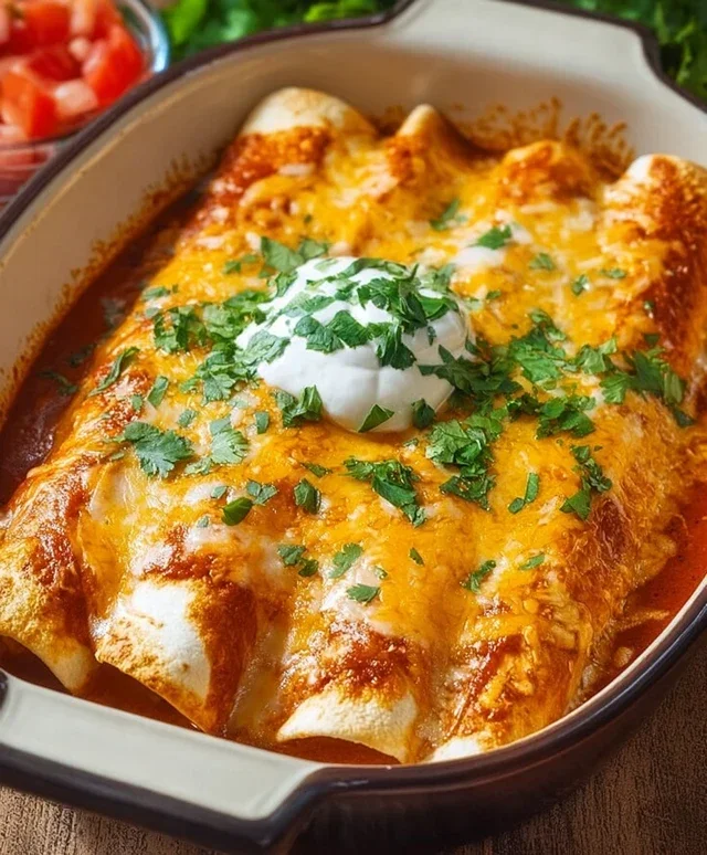 Delicious Chicken Enchiladas