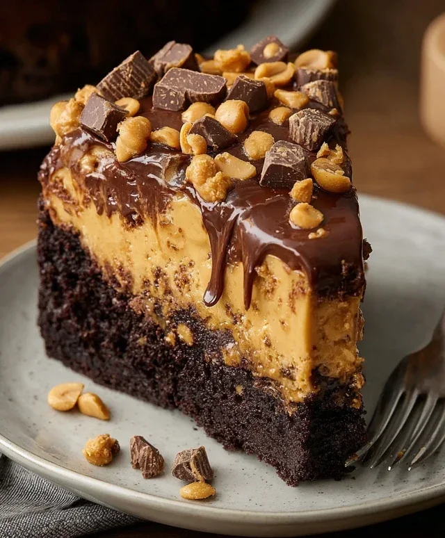 Chocolate Peanut Butter Cake