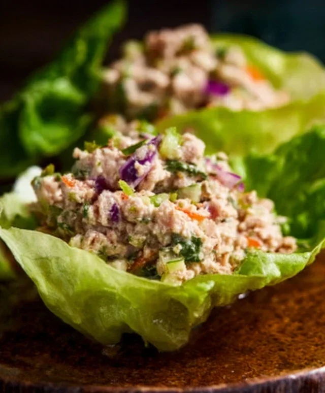 Tuna Lettuce Wraps