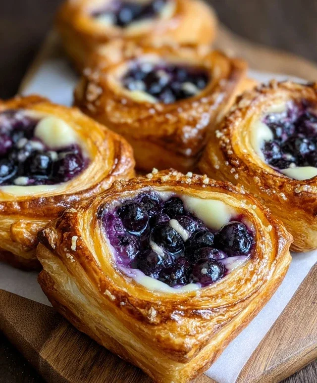 Blueberry Cheese Danish