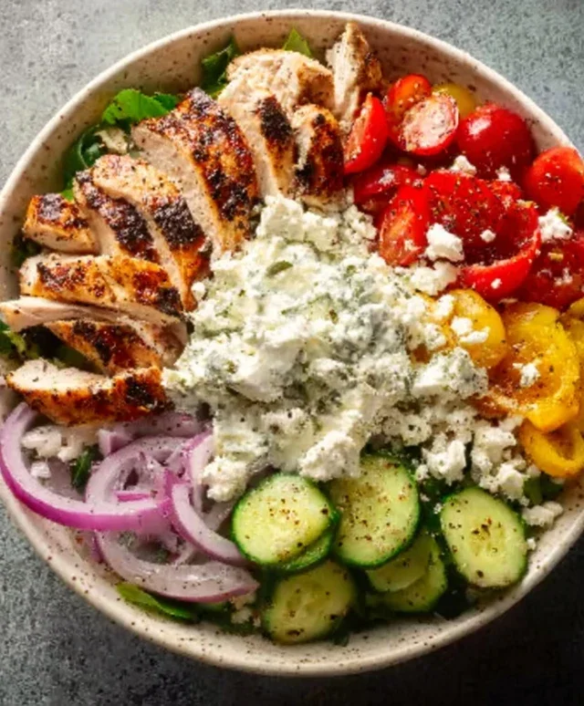 Greek Chicken Bowls
