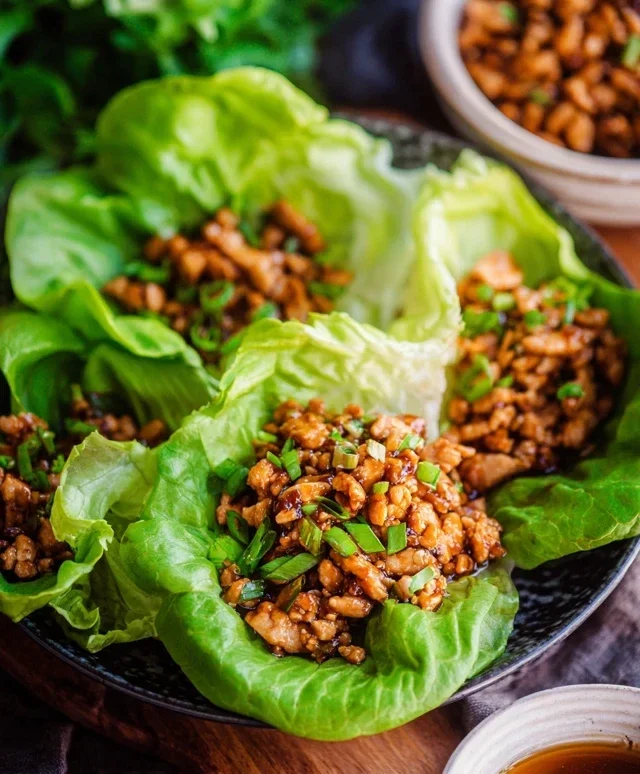 Chicken Lettuce Wraps (PF Chang's Copycat)