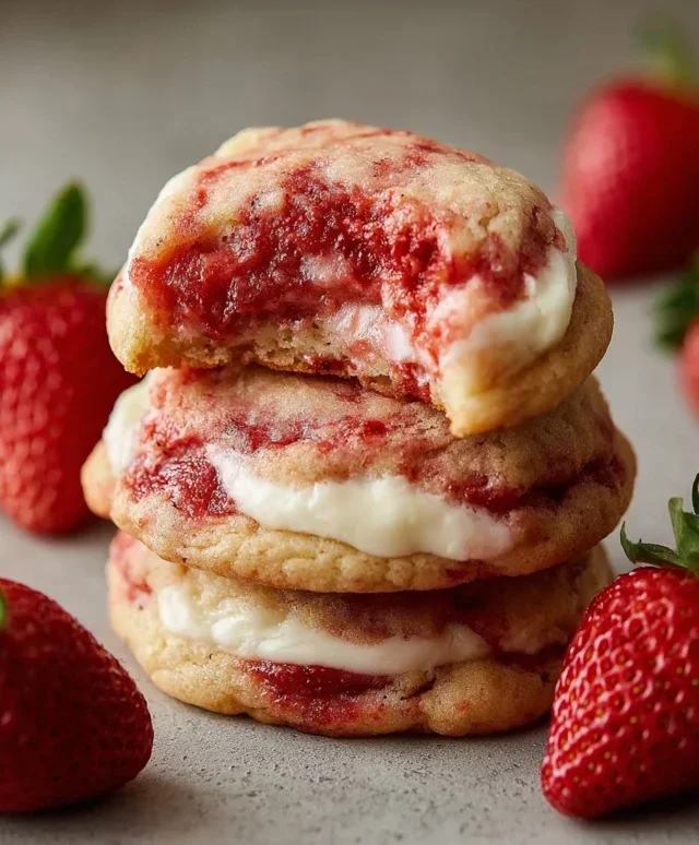 Strawberry Cheesecake Cookie