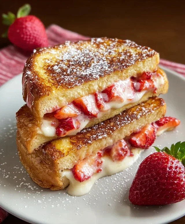 Strawberry Cheesecake French Toast