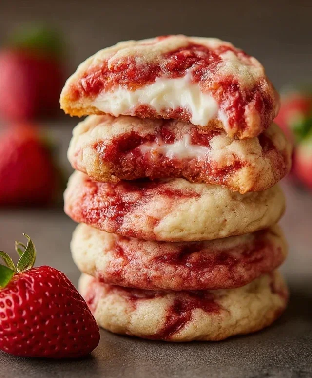 Strawberry Cheesecake Cookie