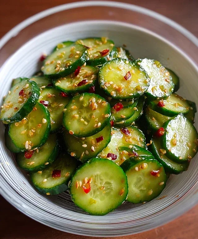 Easy Asian Cucumber Salad