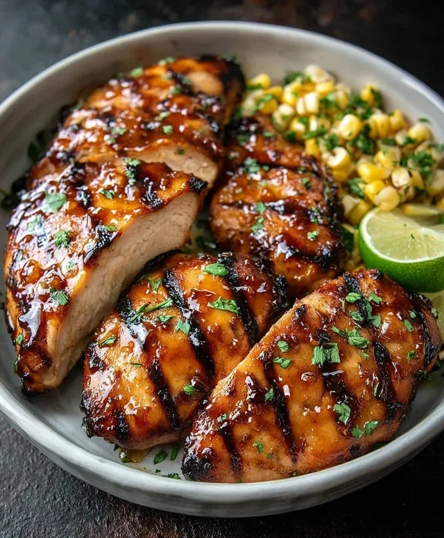 Grilled Hot Honey Chicken